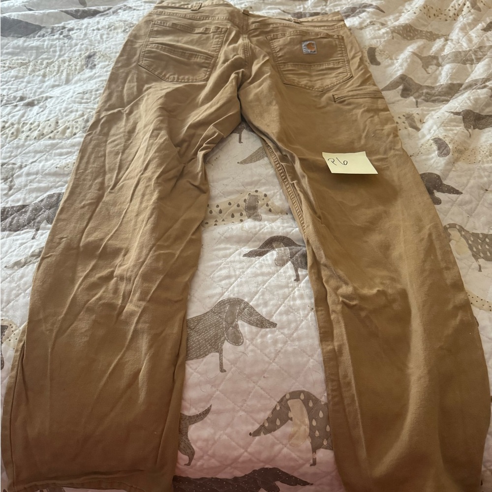 Carhartt Men's Khaki Pants - Picture 3 of 3